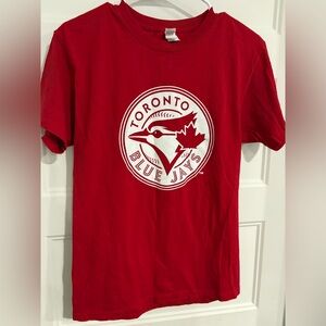 NEW Toronto Blue Jays Red Short Sleeve Tee.